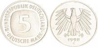 Deutschland / Bundesrepublik 5 Mark 5 DM Kursmünze 1998 D TOP-Erhaltung ! Seltenes Jahr. prägefrisch-stempelglanz -