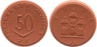 Freiberger Münze 50 Pfennig Probeprägung Gipsform -
