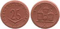 Freiberger Münze 25 Pfennig Probeprägung Gipsform -