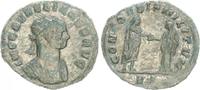 Antike / Römische Kaiserzeit / Aurelianus Antoninian, Silbersud Aurelianus, 270-275, A. im Handschlag mit Concordia, CONCORDIA MILITVM -