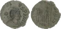 Antike / Römische Kaiserzeit Bronze AE3 Honorius Bronzemünze AE3 Honorius u. Theodosius frontal stehend -