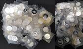 Deutschland 10 DM Lot 100 x 10 DM 1988-1997 Polierte Platte in Noppenfolie -
