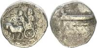 Antikes Griechenland Phönizien Dishekel Sidon Dishekel Baalshallim II, Kriegsgaleere, König in Streitwagen -