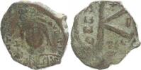 Antike / Byzanz Halbfollis Tiberius II. Constantinus Konstantinopel -