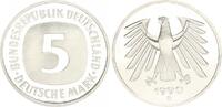 Deutschland / Bundesrepublik 5 Mark 5 DM Kursmünze 1990 D TOP-Erhaltung ! prägefrisch-stempelglanz -