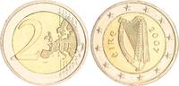 Irland 2 Euro Irland 2 Euro Kursmünze 2007 Harfe seltenes Jahr ! prägefrisch -