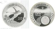 Kasachstan 100 Tenge 2014 Kasachstan 100 Tenge 2013 XXII winter Olympic Games, Sochi 2014 - Eisschnellauf -