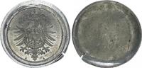 Kaiserreich 10 Pfennig 10 Pfennig deutsches Kaiserreich A Schüsselförmiger Abschlag der Adlerseite -