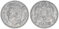 Monaco 5 Francs Monaco 5 Francs 1945 Louis II Prinz von Monaco -