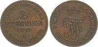 Mecklenburg Schwerin - Altdeutschland 2 Pfennige Mecklenburg-Schwerin 2 Pfennige 1872 B -