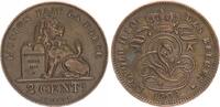 Belgien 2 Cent 2 Cent 1909 Belgien Leopold II. 1865-1909 -