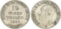 Hann. Königreich - Braunschweig-Calenberg-Hannover 1/12 Taler Hannover, Königreich Georg V, 1/12 Taler 1853 -