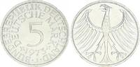 Deutschland BRD 5 DM 5 DM Silber Kursmünze 1973 J Heiermann (3) -