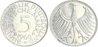 Deutschland 5 DM 5 DM Silber Kursmünze 1960 G -