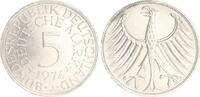 Deutschland 5 DM 5 DM Silber Kursmünze 1974 J -