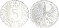 Deutschland 5 DM 5 DM Silber Kursmünze 1974 F -