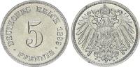 Deutsches Kaiserreich 5 Pfennig Kaiserreich 5 Pfennig 1899 E -