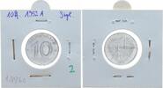 DDR - Deutsche Demokratische Republik 10 Pfennig mit Gutachten Paproth DDR 10 Pfennig 1952 A - mit Expertise Paproth -