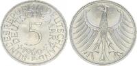 Deutschland - BRD 5 DM 5 DM J.387 Silber Kursmünze 1960 F Heyermann -