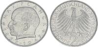 Deutschland - BRD 2 DM 2 Mark 1962 D Max Planck -