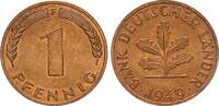 Deutschland - BRD 1 Pfennig 1 Pfennig Bank deutscher Länder - BRD 1 Pfennig 1949 F -
