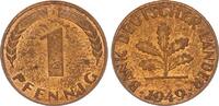 Deutschland - BRD 1 Pfennig BRD 1 Pfennig 1949 J - Bank deutscher Länder (9) -