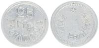 Fritz Pernitzky 25 Pfennig Pfandmarke Fritz Pernitzky, 25 Pfennig, Pfandmarke -