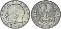 Deutschland - BRD 2 Mark Bundesrepublik Deutschland 2 DM J.392 Kursmünze Max Planck 1967 G -