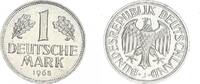 Deutschland 1 DM 1 DM Kursmünze 1968 J seltenes Jahr/Münzzeichen -