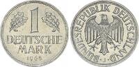 Deutschland 1 Mark BRD 1 DM 1968 J seltene Kursmünze (5) -