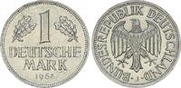 Deutschland 1 Mark BRD 1 DM 1968 J seltene Kursmünze (7) -