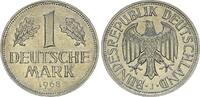 Deutschland 1 Mark BRD 1 DM 1968 J seltene Kursmünze (8) -