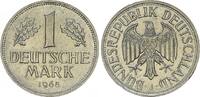 Deutschland 1 Mark BRD 1 DM 1968 J seltene Kursmünze (16) -