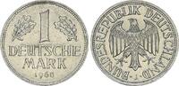 Deutschland 1 Mark BRD 1 DM 1968 J seltene Kursmünze (20) -