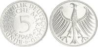 Deutschland 5 DM 5 DM Silber Kursmünze 1968 D -