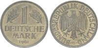 Deutschland - BRD 1 Mark 1 DM Kursmünze 1961 G Kursmünze -