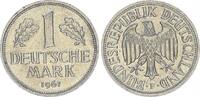 Deutschland - BRD 1 Mark 1 DM Kursmünze 1961 F Kursmünze -
