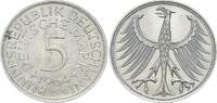Deutschland BRD 5 Mark 5 DM 1964 G Silber Kursmünze J.387 Heiermann (3) -