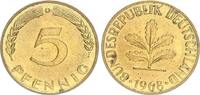 Deutschland - BRD 5 Pfennig BRD 5 Pfennig 1968 D Deutschland -