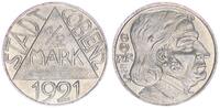 Deutschland 1/2 Mark Coblenz 1/2 Mark 1921 -