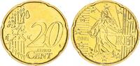 Frankreich 20 Cent Frankreich 20 Cent Kursmünze 2001 prägefrisch -