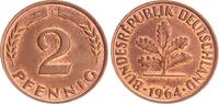 Deutschland 2 Pfennig 2 Pfennig 1964 F -