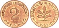 Deutschland 2 Pfennig 2 Pfennig 1962 D -