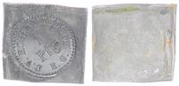 Hohenmölsen 1 Pfennig Hohenmölsen, 1 Pfennig, einseitiger Bleiabschlag (Klippe) -
