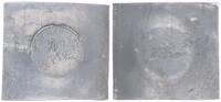 Hohenmölsen 3 Pfennig Hohenmölsen, 3 Pfennig, einseitiger Bleiabschlag (Klippe) -