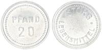 Amberg 20 Pfennig Pfandmarke 20 Pfennig Pfandmarke, Amberg, Storg Lebensmittel -