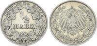 Deutsches Kaiserreich 1/2 Mark Deutsches Kaiserreich 1/2 Mark Silber (3) -