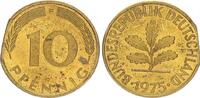 Deutschland 10 Pfennig Fehlprägung BRD 10 Pfennig 1975 F Fehlprägung: großes Zainende -