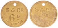 Südafrika Token Fa. Strachan Südafrika Token Fa. Strachan aus Diamantengebiet, 6D in Goods -