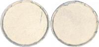 DDR 1 M-Rohling DDR, Fehlprägung: 1 M-Rohling in Aluminium, J.1513 - noch unbeprägt mit Rands!!! -